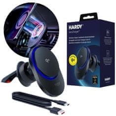 3MK Avtomobilski nosilec za telefon z indukcijskim polnilnikom MagSafe 15W MPP Qi2 - 3mk HARDY AeroCharger