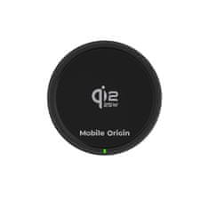 Mobile-origin CA24 polnilec za avto, 25 W, MagSafe, Qi2, črn