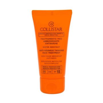 Collistar Special Perfect Tan Tanning Face Treatment SPF15 sončna krema za obraz 50 ml za ženske
