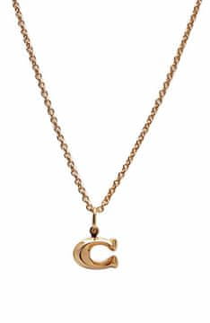 Coach Elegantna pozlačena ogrlica za ženske 37335949GLD710