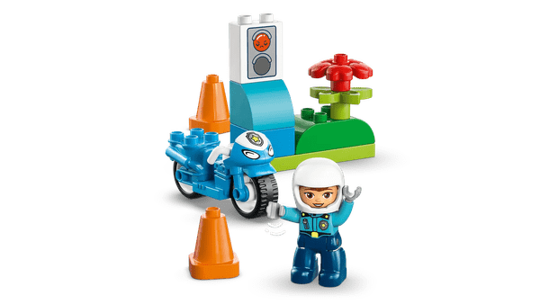 Figurica policistke in dodatki za promet