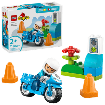 LEGO DUPLO 10471 Modri policijski motor