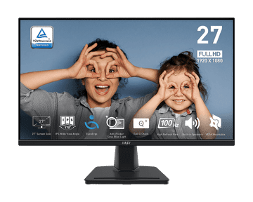 MSI PRO MP275 monitor, FHD, 100 Hz, IPS (9S6-3PC3CM-048)