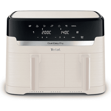 Tefal Cvrtnik na vroč zrak EY901AE0 Dual Easy Fry Essential White