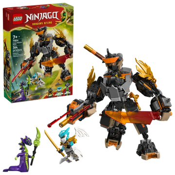 LEGO NINJAGO 71854 Cole's Mission Mech & Dragon Zane