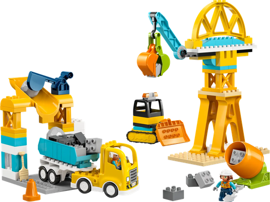 LEGO DUPLO 10476 Gradbišče in vozila