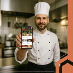 Ruhhy 3v1 2300W planetarni mešalnik robot LCD z ogrevano posodo črn 6,2L