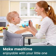 Smania Prenosni otroški jedilni stol s pladnjem | ClipMunch