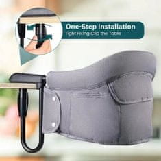 Smania Prenosni otroški jedilni stol s pladnjem | ClipMunch