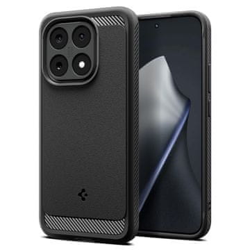 Spigen Rugged Armor ovitek za Xiaomi 15T, mat črn