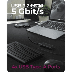 IcyBox IB-DK4062-CPD 12-v-1 DockingStation priklopna postaja s trojnim video priključkom