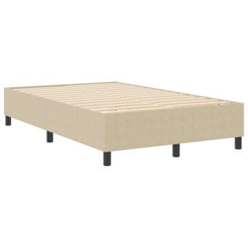 Vidaxl Platforma postelja Siva zelena 120 x 190 cm Žametna tkanina