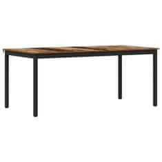 Vidaxl Jedilne mize Konstruiran les