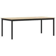 Vidaxl Jedilne mize Konstruiran les