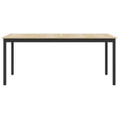 Vidaxl Jedilne mize Konstruiran les