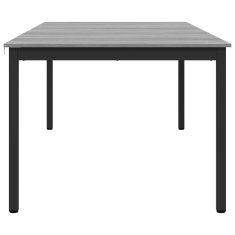 Vidaxl Jedilne mize 200 x 100 x 75 cm Inženirski les Pravokotna
