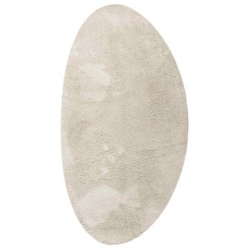 Vidaxl Preproge za površine HUARTE Bež 80 x 150 cm Poliester