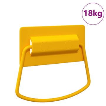 Vidaxl Ročaji za kabinete Gorčična 85 x 45 mm Kovina