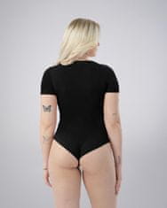 LEAFLETIC Ženski bodi s kratkimi rokavi – eleganten in udoben za vsak dan, S