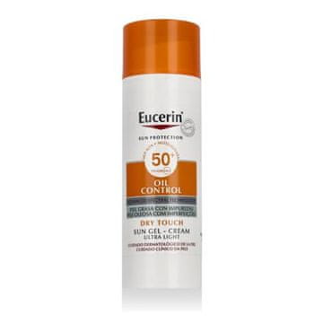 Eucerin Sun Oil Control Dry Touch Face Sun Gel-Cream SPF 50+ gel krema za zaščito pred soncem za obraz 50 ml unisex
