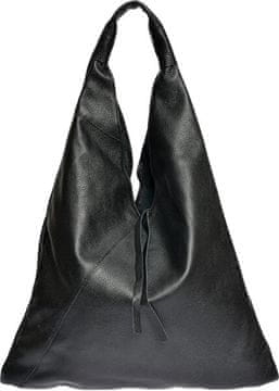 Ženska usnjena torbica Hobo AL 1386 Nero