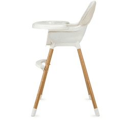 MoMi REKI stol za hranjenje, 3-v-1, bež