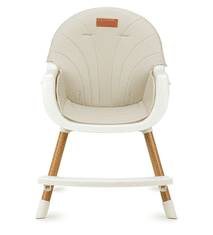 MoMi REKI stol za hranjenje, 3-v-1, bež