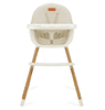 MoMi REKI stol za hranjenje, 3-v-1, bež
