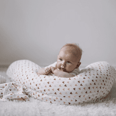 BUBABA by FreeON materinska blazina z vzorcem srca (83938)