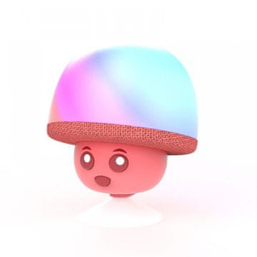 MOB Mega Mush lučka in zvočnik, Bluetooth, rdeča