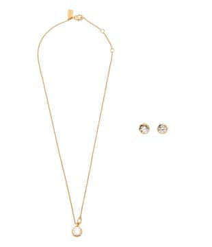 Coach Ženski komplet pozlačenega nakita 37530390GLD110