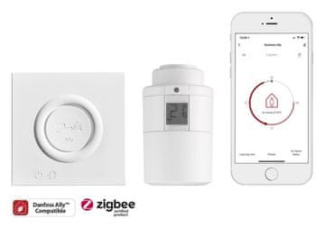 DANFOSS Pametni začetni paket Ally Zigbee Gateway + 1 term. pametna glava 014G2440