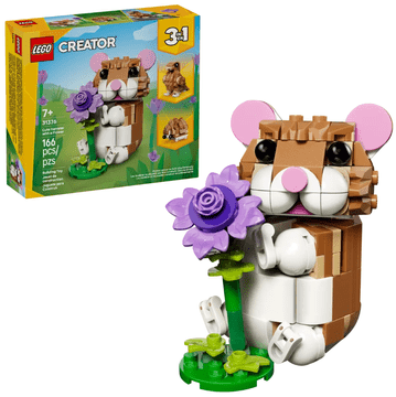 LEGO Creator 31376 Ljubek hrček z rožico
