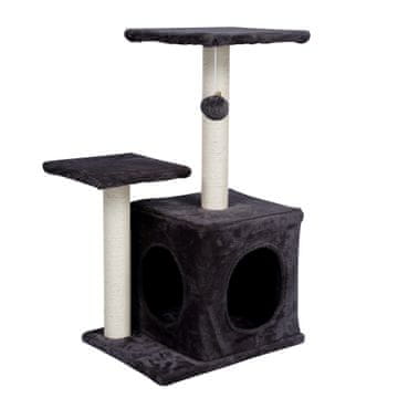 Aga Praskalnik za mačke 30x45x70 cm Črna