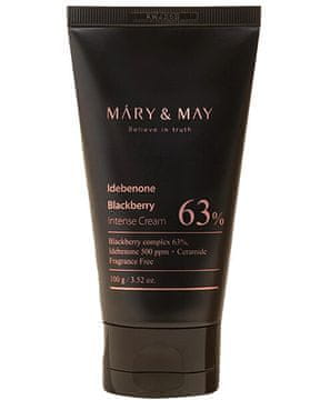 MÁRY & MAY Krema za kožo Idebenone Blackberry Intense Cream 100 g