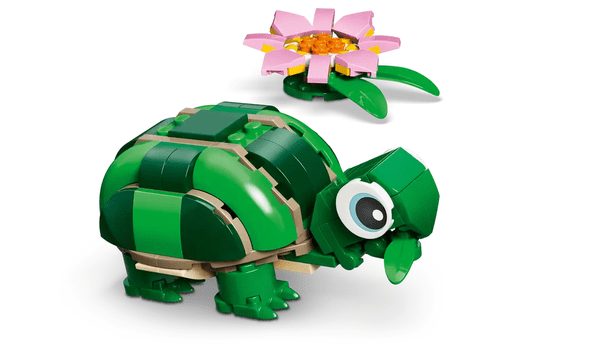 Trije modeli: Želva, Kameleon, Žaba