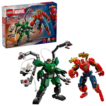 LEGO Marvel 76338 Spopad v robotskih oklepih: Spider-Man proti Doc Ocku