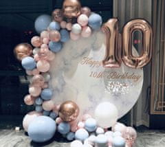 Korbi Girlanda Balonova Dekoracija za Baby Shower Rojstvo