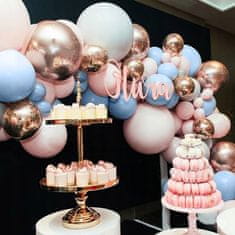 Korbi Girlanda Balonova Dekoracija za Baby Shower Rojstvo