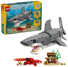 LEGO Creator 31381 Krvoločen morski pes s skrinjo z zakladom