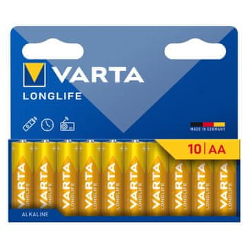 Varta Longlife baterije, LR6 AA, 10 kosov