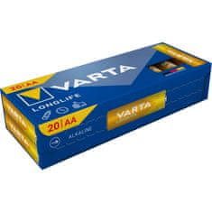 Varta Longlife baterije, LR6 AA, 20 kosov
