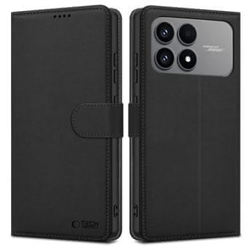Tech-protect Wallet knjižni ovitek za Xiaomi Poco F8 Pro, črna