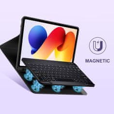 Tech-protect SC Pen Keyboard etui z tipkovnico za Xiaomi Poco Pad M1 / Redmi Pad 2 Pro 12.1'', črna