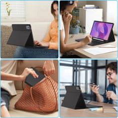 Tech-protect SC Pen Keyboard etui z tipkovnico za Lenovo Idea Tab Plus 12.1'', črna