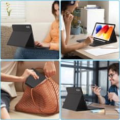 Tech-protect SC Pen Keyboard etui z tipkovnico za Xiaomi Poco Pad M1 / Redmi Pad 2 Pro 12.1'', črna