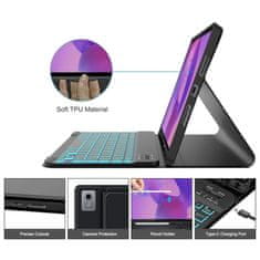 Tech-protect SC Pen Keyboard etui z tipkovnico za Lenovo Idea Tab Plus 12.1'', črna