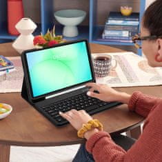 Tech-protect SC Pen Keyboard etui z tipkovnico za Samsung Galaxy Tab A9 Plus / A11 Plus 11'', črna