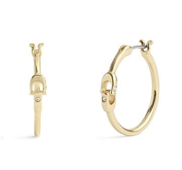 Coach Pozlačeni medeninasti obročki 37408160GLD710