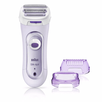 Braun Depilator Lady Shaver 5560, vijoličen